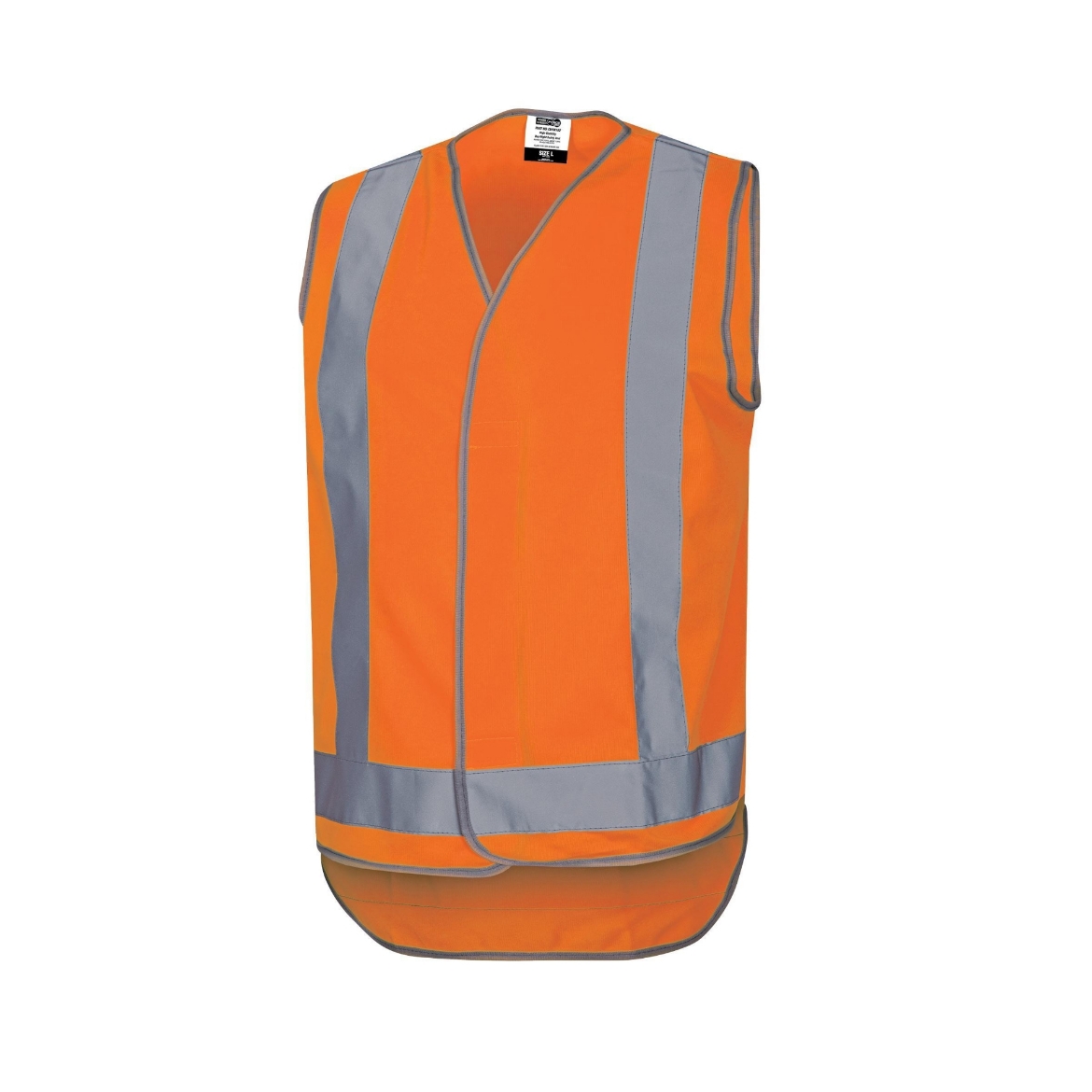 Picture of Force360 Day/Night Orange Taped Safety Vest