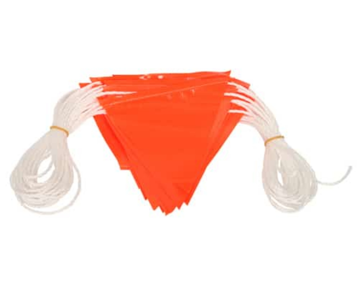 Picture of Bunting - Orange Flags, 30 Metre Length