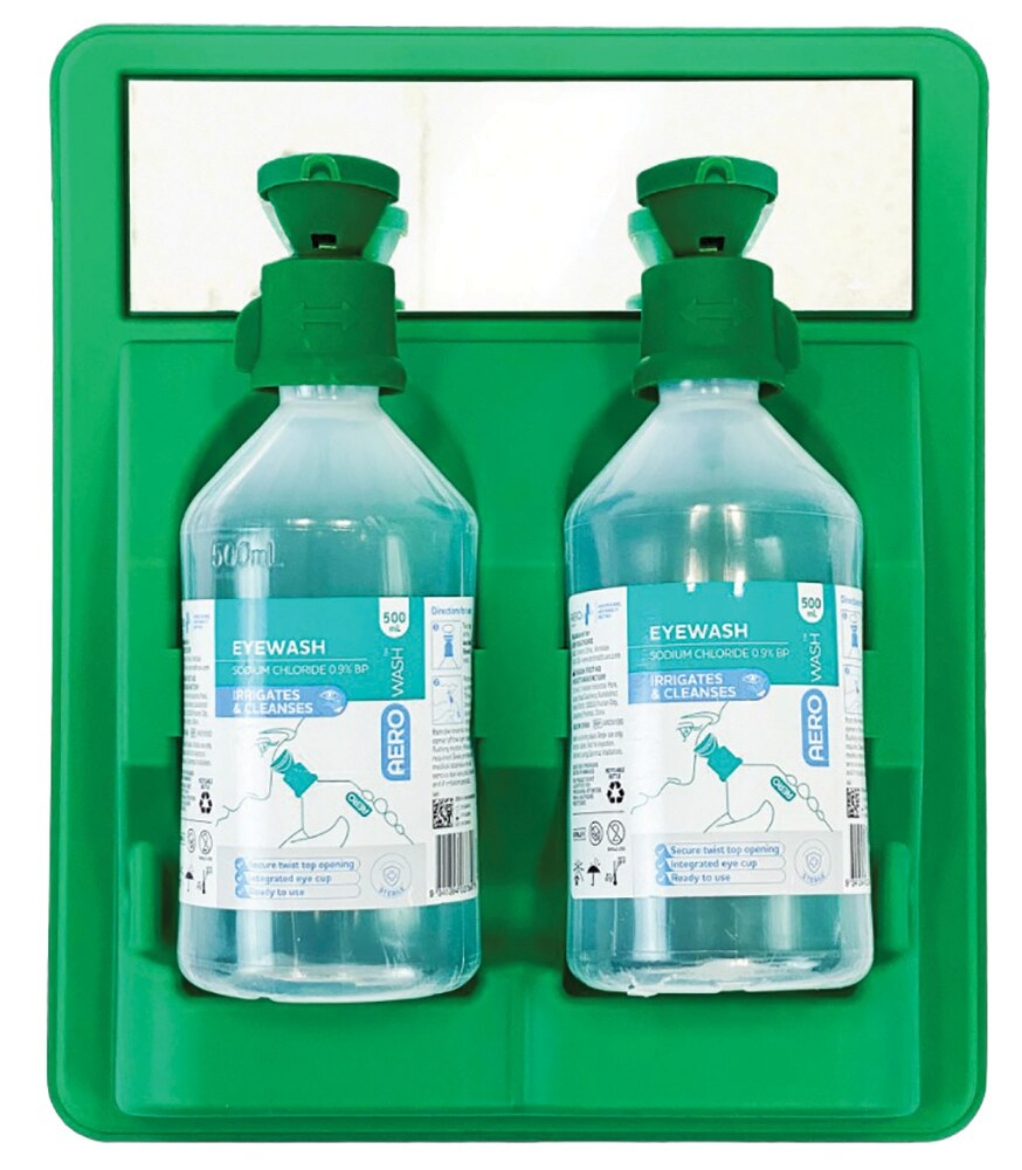 Picture of AEROWASH Eyewash Station (2x 500mL bottles)