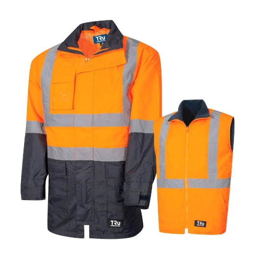 Picture of TRU Workwear 4 in 1 Jacket with Reflective Tape