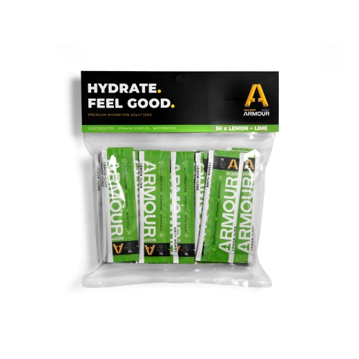 Picture of Body Armour Hydrate+ Hypotonic Sachets - Single Flavour (50 Pack)