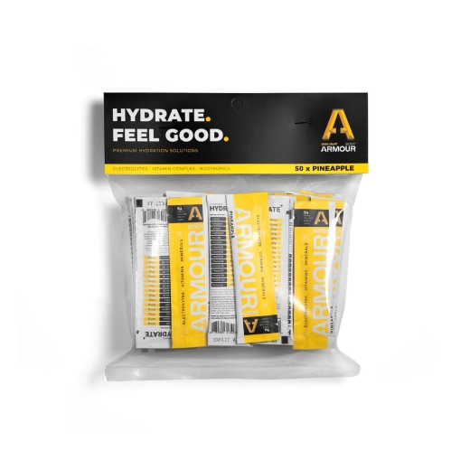 Picture of Body Armour Hydrate+ Hypotonic Sachets - Single Flavour (50 Pack)
