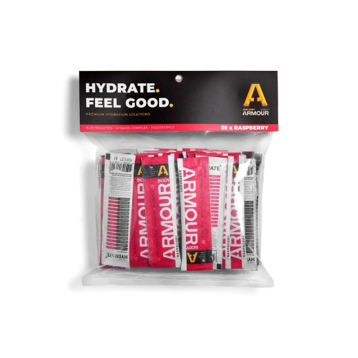 Picture of Body Armour Hydrate+ Hypotonic Sachets - Single Flavour (50 Pack)