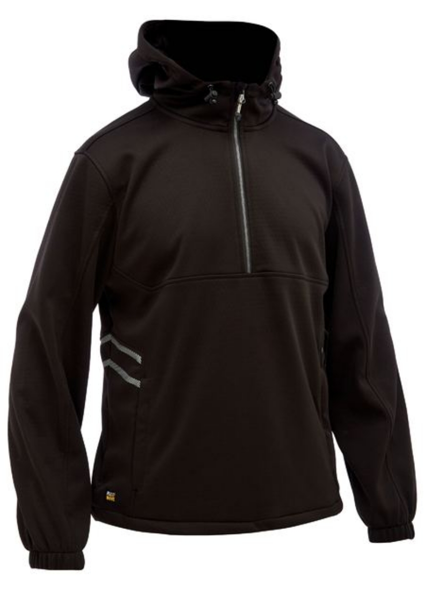 Picture of Bisley Flx & Move™ Liquid Repellent Fleece Hoodie - Black