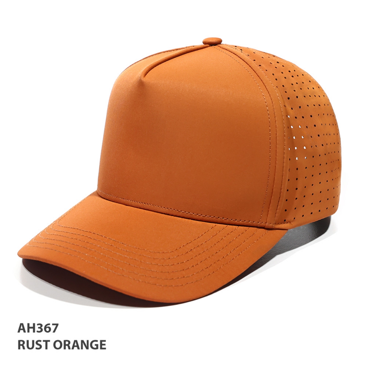 Picture of Kensington Structured 5-panel cap with pre-curved peak