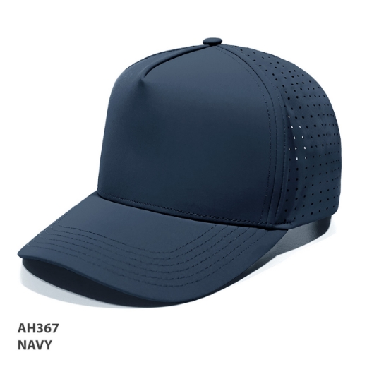 Picture of Kensington Structured 5-panel cap with pre-curved peak