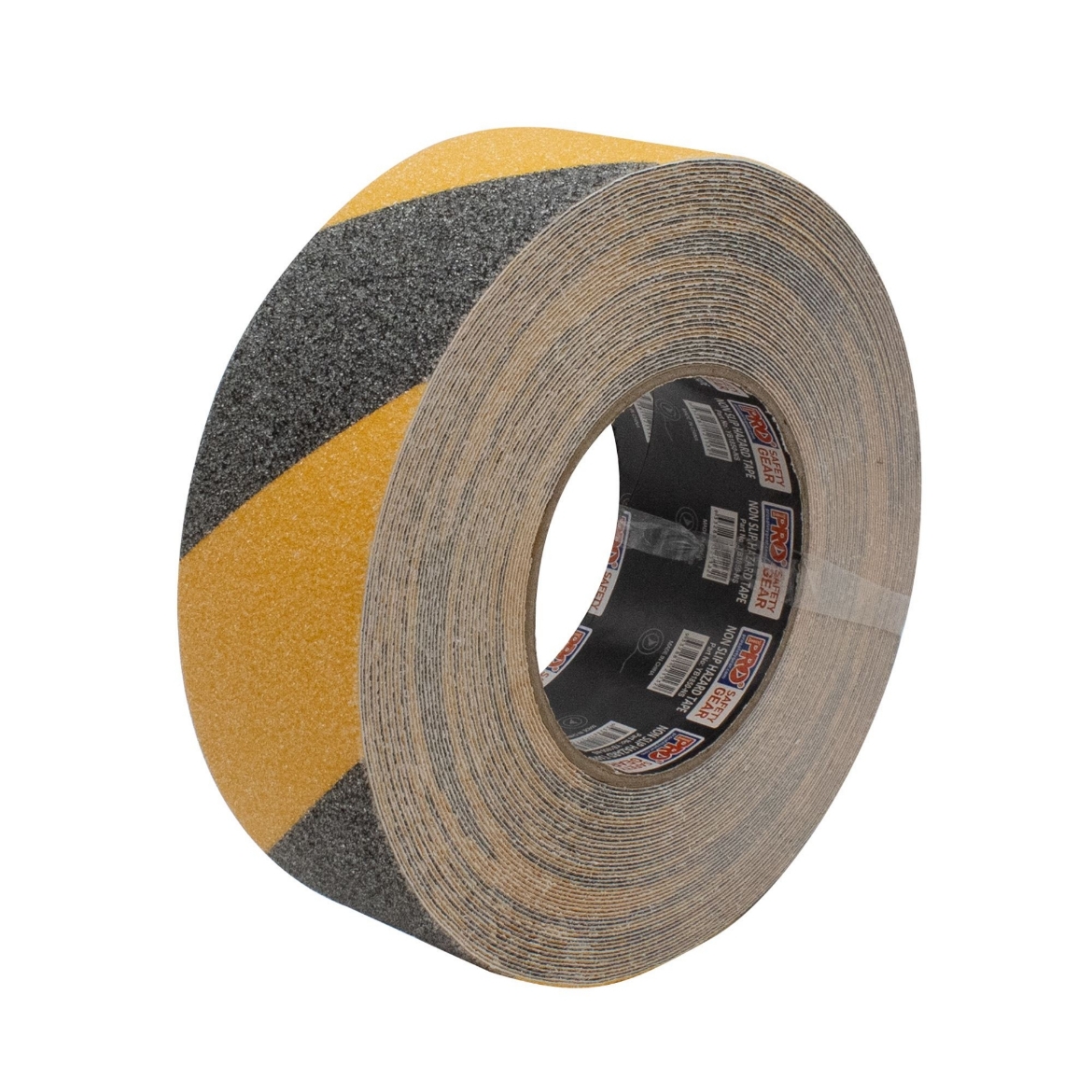 Picture of Self Adhesive Non Slip Hazard Tape Yellow & Black. 18M X 50mm