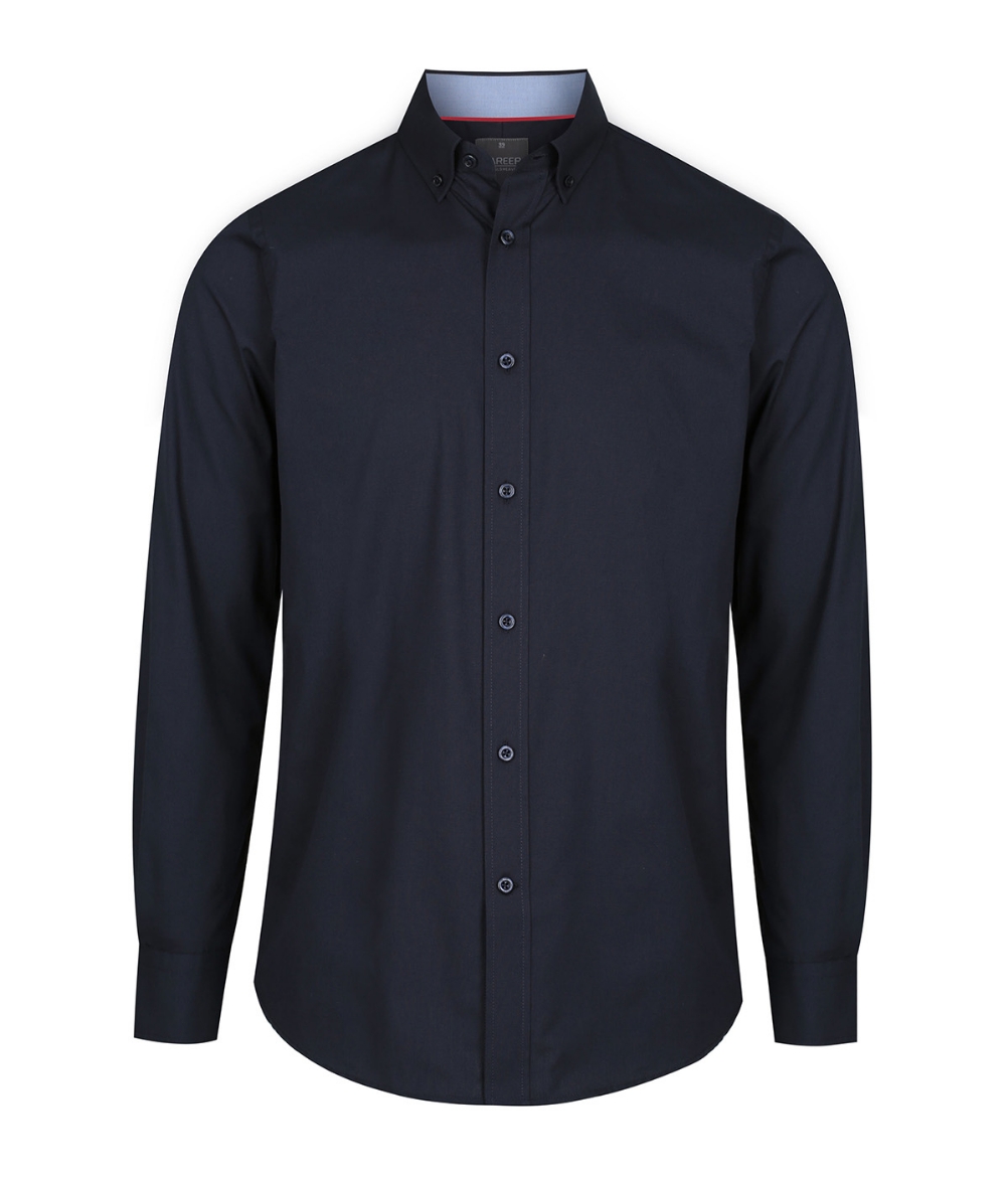 Picture of Gloweave Bradford Fine Oxford Long Sleeve Slim Fit Shirt