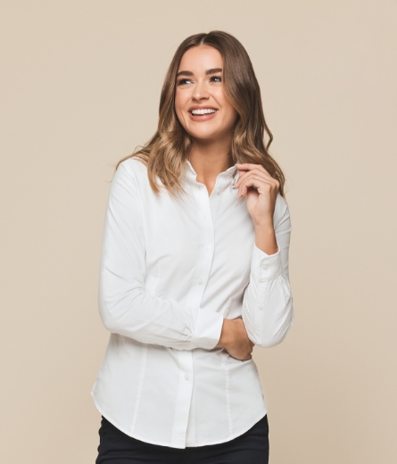 Picture of Gloweave Ashton Ladies Cotton Oxord Shirt
