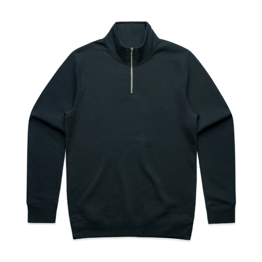 Picture of AS Colour Stencil Half Zip Crew Mens Sweatshirt