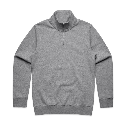 Picture of AS Colour Stencil Half Zip Crew Mens Sweatshirt