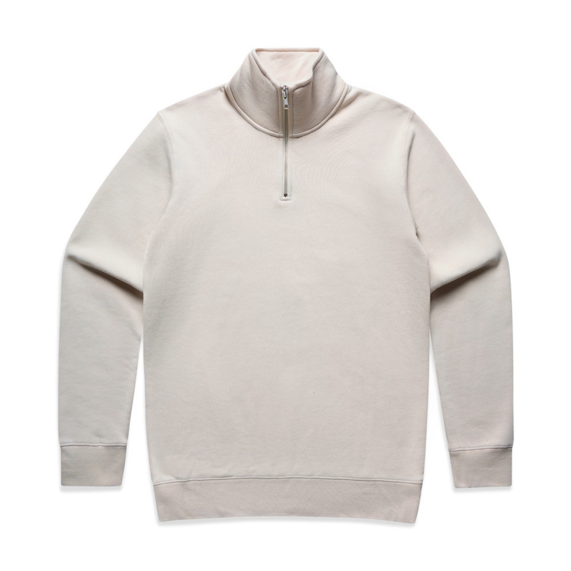 Picture of AS Colour Stencil Half Zip Crew Mens Sweatshirt