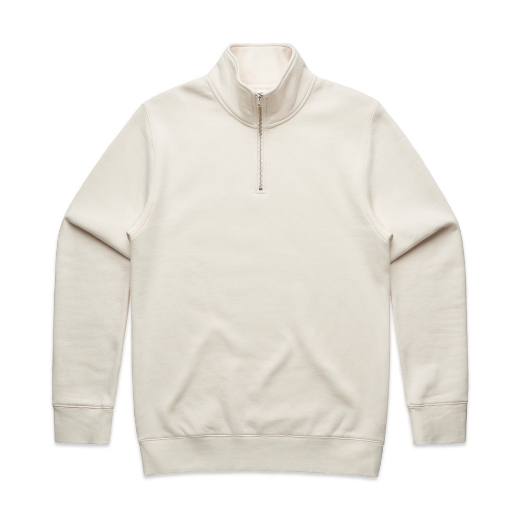 Picture of AS Colour Stencil Half Zip Crew Mens Sweatshirt
