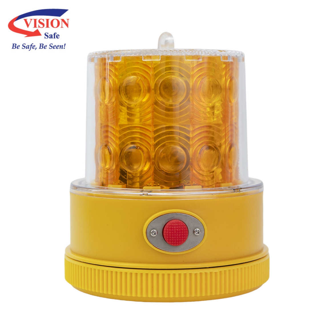 Picture of Portable 24 LED Amber Magnetic Base Beacon - Triple Flash with Day/Night Function