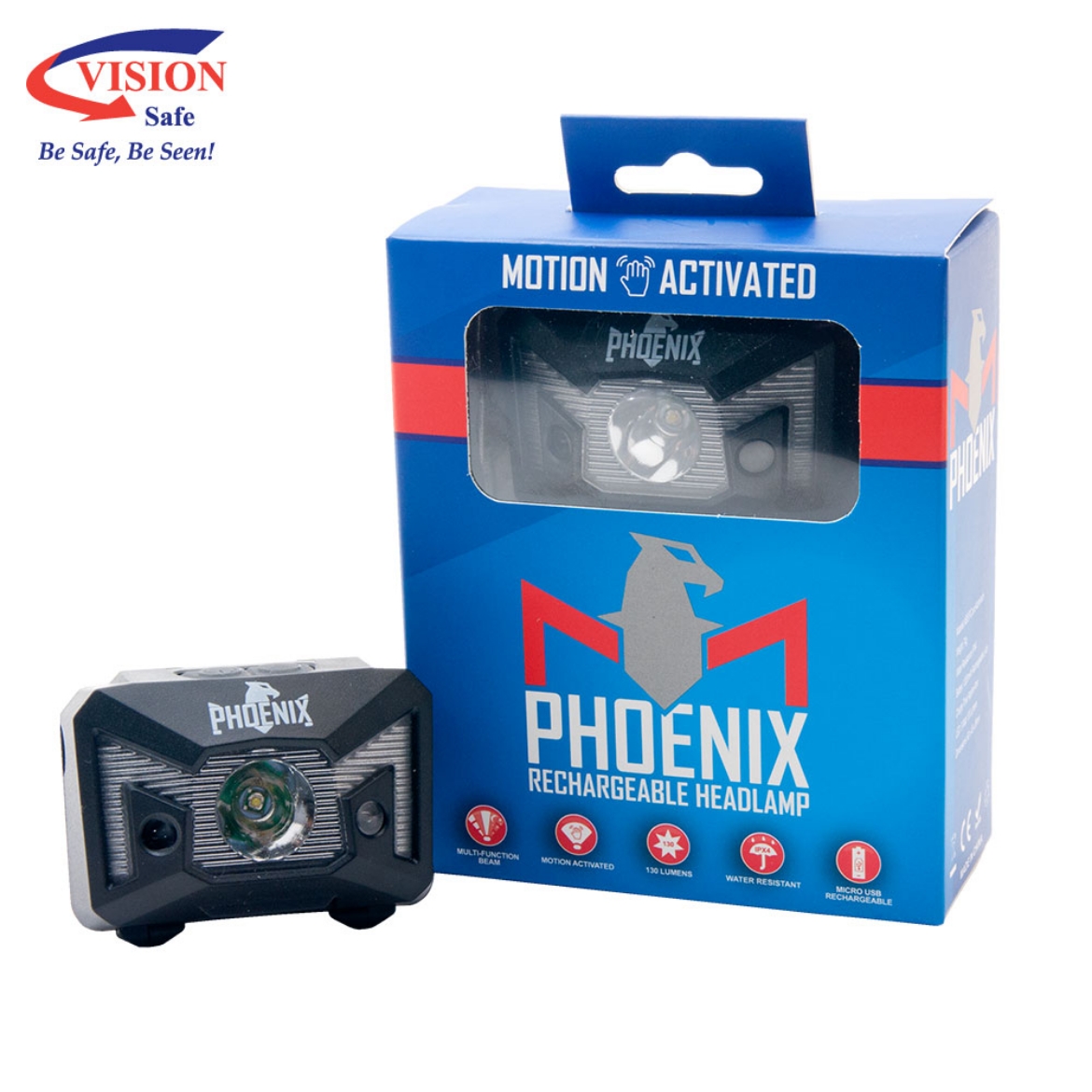 Picture of Phoenix Head Lamp Rechargeable 3W LED