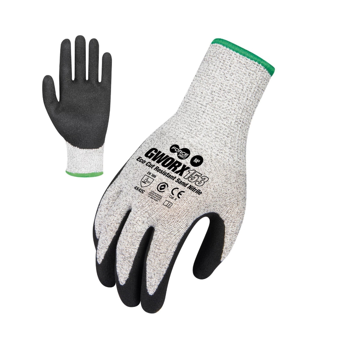 Picture of Force360 Cut Resistant Sand Nitrile Glove (Cut Level C)