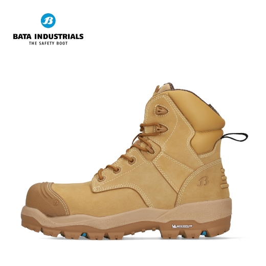 Picture of Bata Overland Wheat 150mm Zip Sided Safety Boot