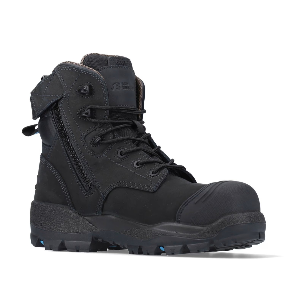 Picture of Bata Overland Black 150mm Zip Sided Safety Boot