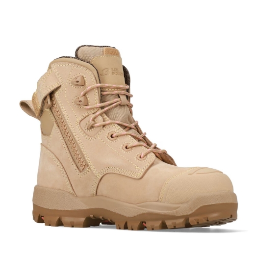 Picture of Bata Mallee Sand Ladies zip sided safety boot