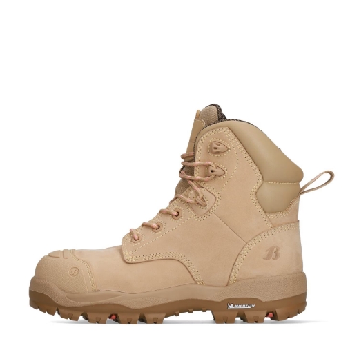 Picture of Bata Mallee Sand Ladies zip sided safety boot