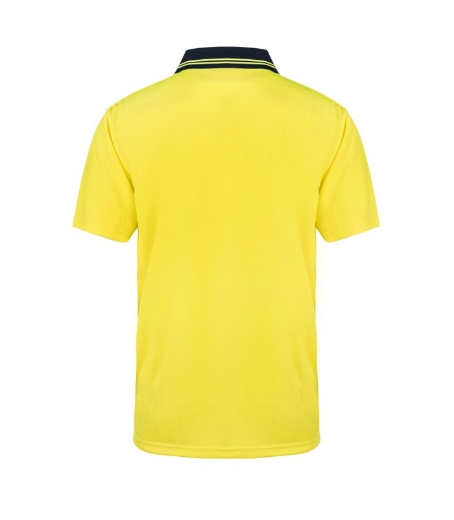 Picture of Workcraft Hi-Vis Cotton Back Polo S/S