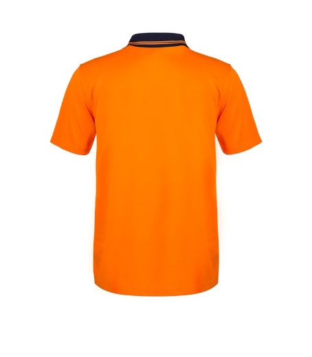 Picture of Workcraft Hi-Vis Cotton Back Polo S/S