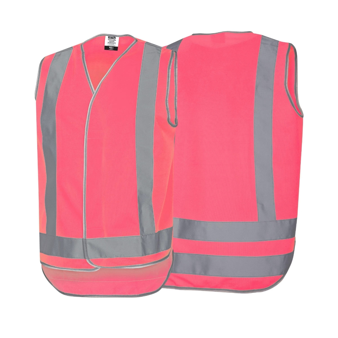 Picture of Force360 Day/Night Pink Taped Safety Vest