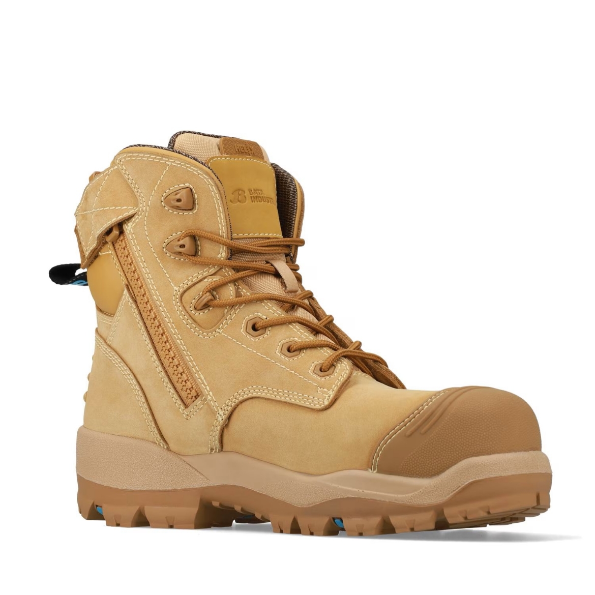 Picture of Bata Overland Wheat 150mm Zip Sided Safety Boot