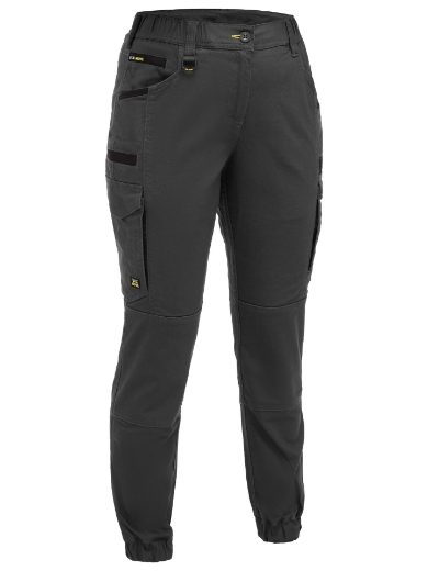 Picture of Bisley Womens Flx & Move™ Elastic Waist Cargo Cuffed Pants