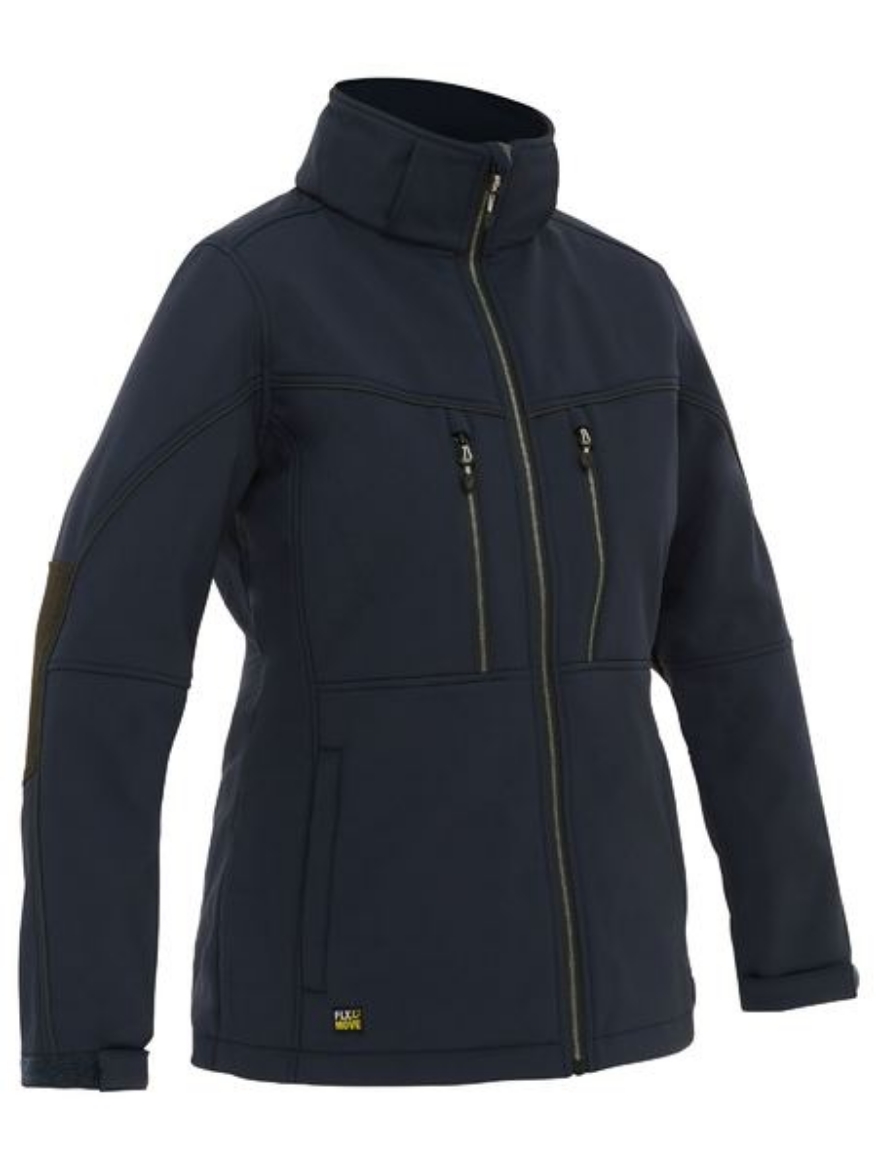 Picture of Bisley Womens Flx & Move™ Soft Shell Jacket NAVY