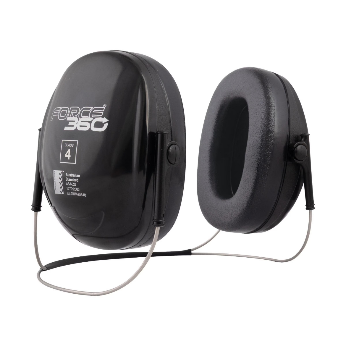 Picture of Force 360 Phase Neckband Earmuff - Black Class 4, 24dB