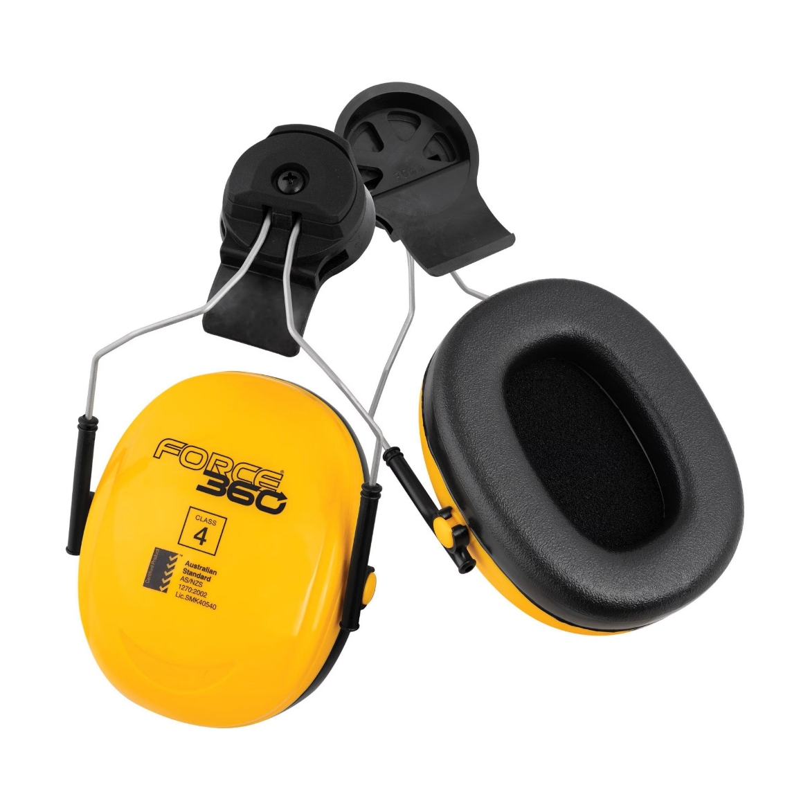 Picture of Force 360 Phase² Cap Attachable Earmuffs - Yellow