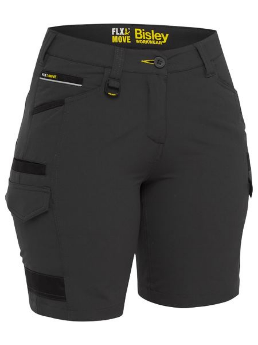 Picture of Bisley Women's Flx & Move™ 4-Way Stretch Zip Cargo Short