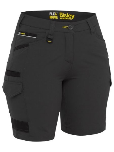 Picture of Bisley Women's Flx & Move™ 4-Way Stretch Zip Cargo Short
