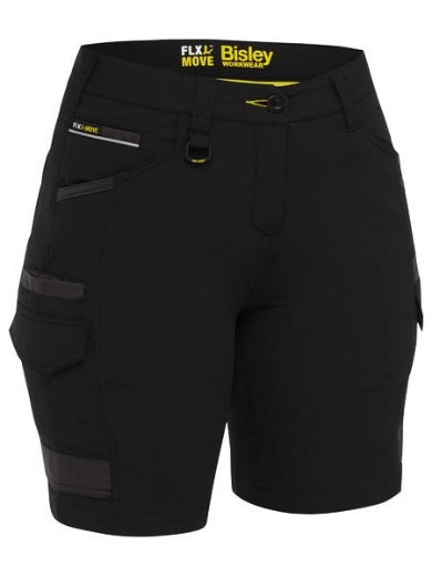 Picture of Bisley Women's Flx & Move™ 4-Way Stretch Zip Cargo Short