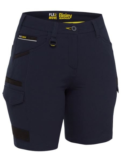 Picture of Bisley Women's Flx & Move™ 4-Way Stretch Zip Cargo Short
