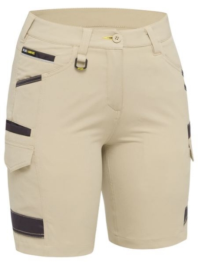 Picture of Bisley Women's Flx & Move™ 4-Way Stretch Zip Cargo Short