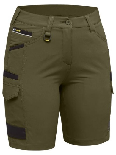 Picture of Bisley Women's Flx & Move™ 4-Way Stretch Zip Cargo Short